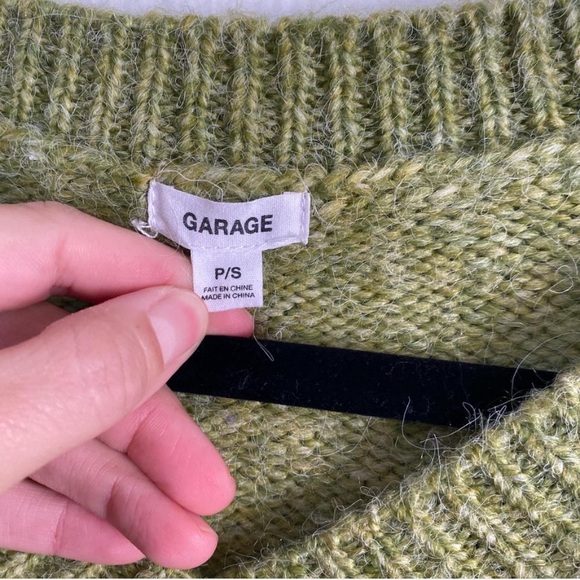Garage Cropped Sweater - Picture 2 of 6